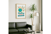 Rolling Through Weekend Wall Art, a Background Graphic by LaseredNinja (Thumbnail 7 of 7)