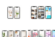 ALL 3D iPHONE MOCK-UP BUNDLE VOL-4, an iPhone Mockup by Graphicsworld125 (Thumbnail 6 of 21)
