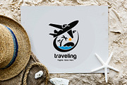 Travel Agency Logo Template, a Branding & Logo Template by YUDesignStore (Thumbnail 7 of 7)