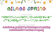 Bilabo Spring, a Script Font by Yoga Letter (Thumbnail 5 of 6)