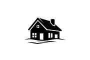 50 Flooded Home Silhouette Bundle, an Illustration by Designs_River (Thumbnail 25 of 51)