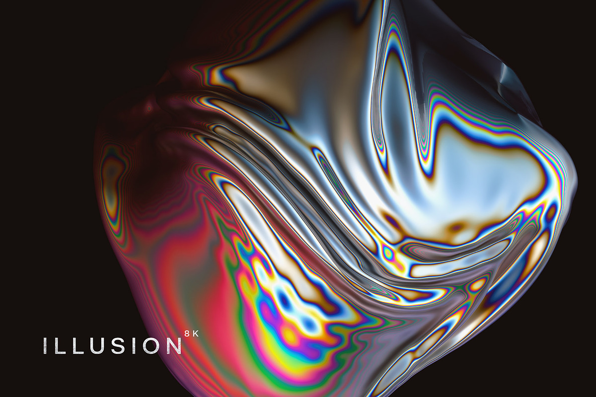 Illusion 8K: Optical Textures, an Object Graphic by RuleByArt (Photo 5 of 17)