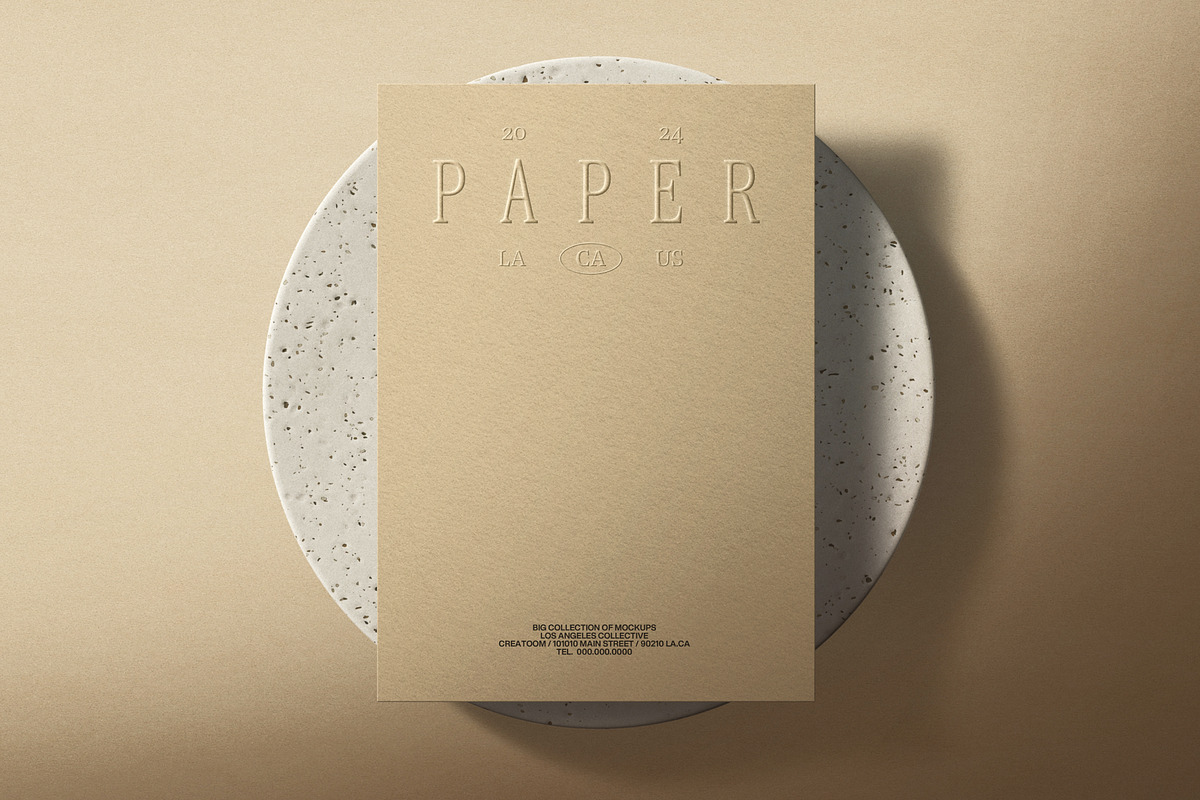 Ollie - Stationery Mockup Kit, a Product Mockup by Creatoom (Photo 8 of 14)