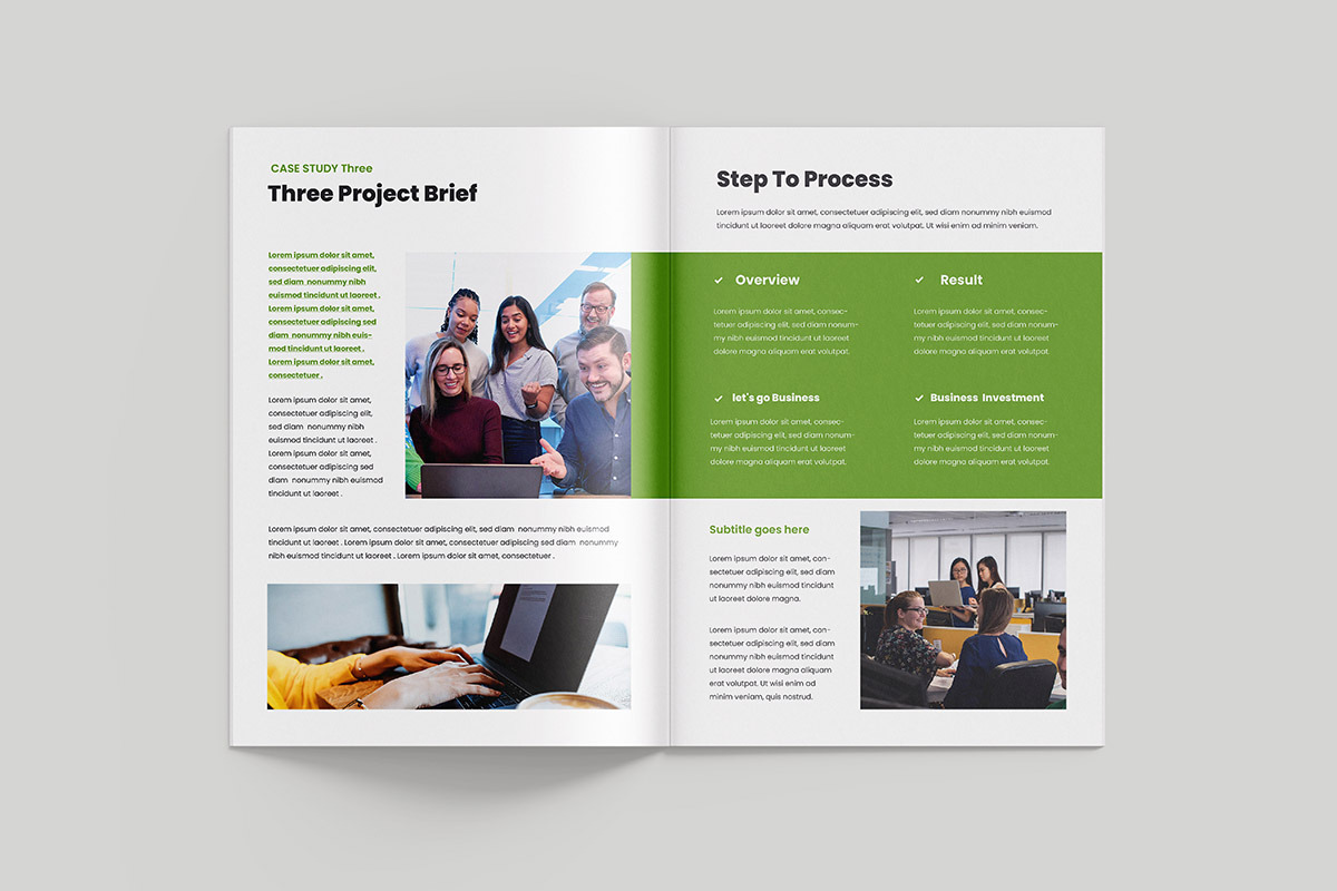 Case Study Booklet, a Brochure Template by afsar.hossain (Photo 5 of 7)