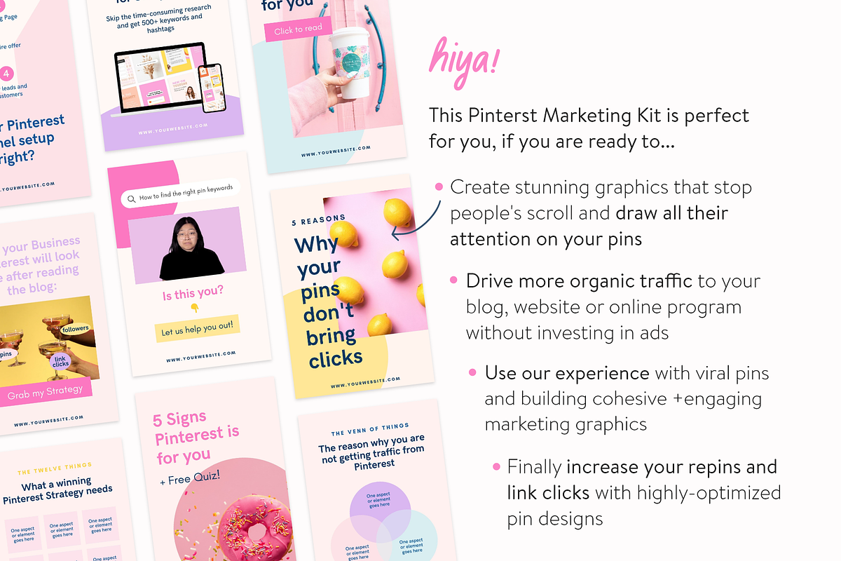 Pin Power Templates for Pinterest, a Social Media Template by My Social Boutique (Photo 11 of 11)