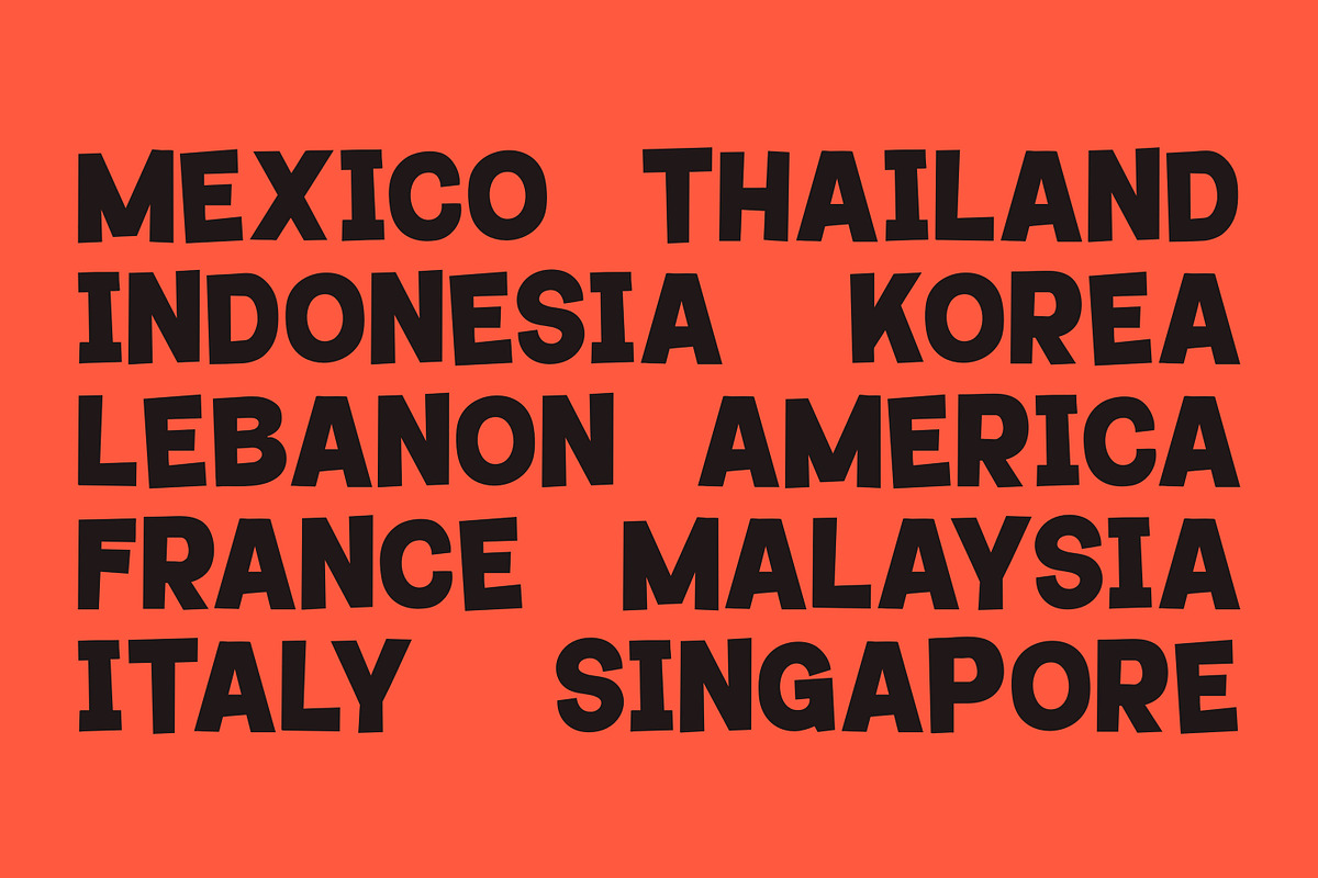 Souprice - Retro Playful Typeface, a Handwritten Font by Graptail (Photo 11 of 18)