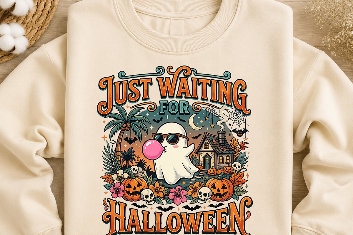 Halloween Spooky Quotes PNG Bundle, a Seasonal Illustration by crative8112 (Photo 2 of 11)