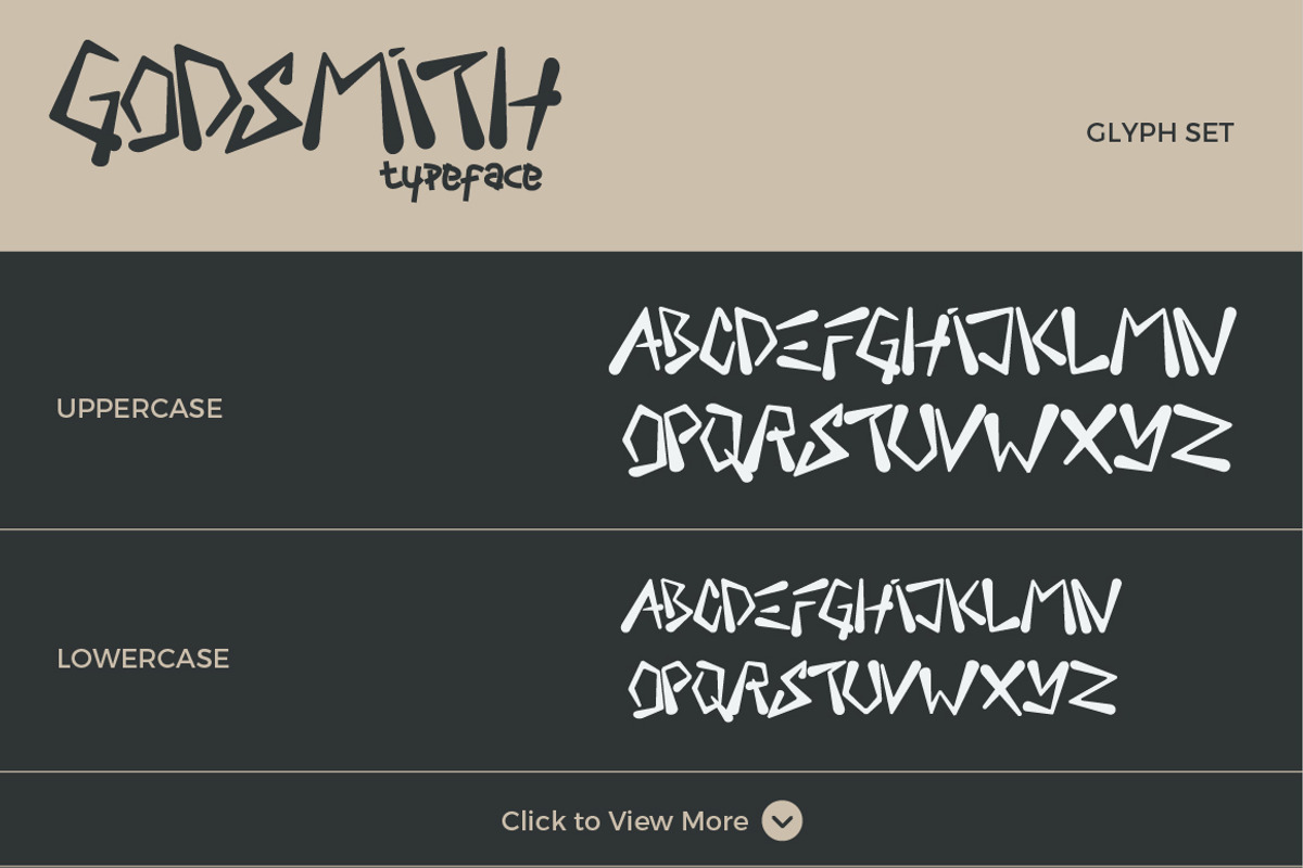 Godsmith Typeface preview 6