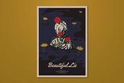Poetic Surrealist Hand Drawn Flyer, a Flyer Template by ashenterprise (Thumbnail 1 of 3)