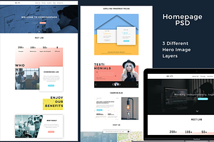 Colab - Responsive PSD Template