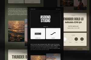 BRAND SHEETS for Figma by ASCEND