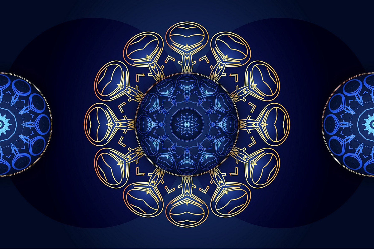 Mandala Vector Pattern Graphics Pack, a Background Graphic by NJ Himel (Photo 18 of 91)