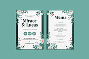Gimare Wedding Invitation Template, an Invitation Template by iDoodle Studio (Thumbnail 1 of 4)