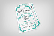 Wedding Invitation Classic, a Card Template by vectorlogos89 (Thumbnail 3 of 3)