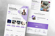 Remote Job Website, a Landing Page Template by FIBRINOSÄ (Thumbnail 7 of 7)