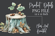 Mint Fresh Green Autumn Clipart, an Illustration by Rose Art (Thumbnail 6 of 8)