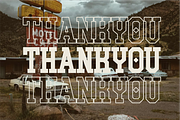 Famous Varsity - Vintage Slab Serif, a Slab Serif Font by Pian45 Studio (Thumbnail 12 of 12)