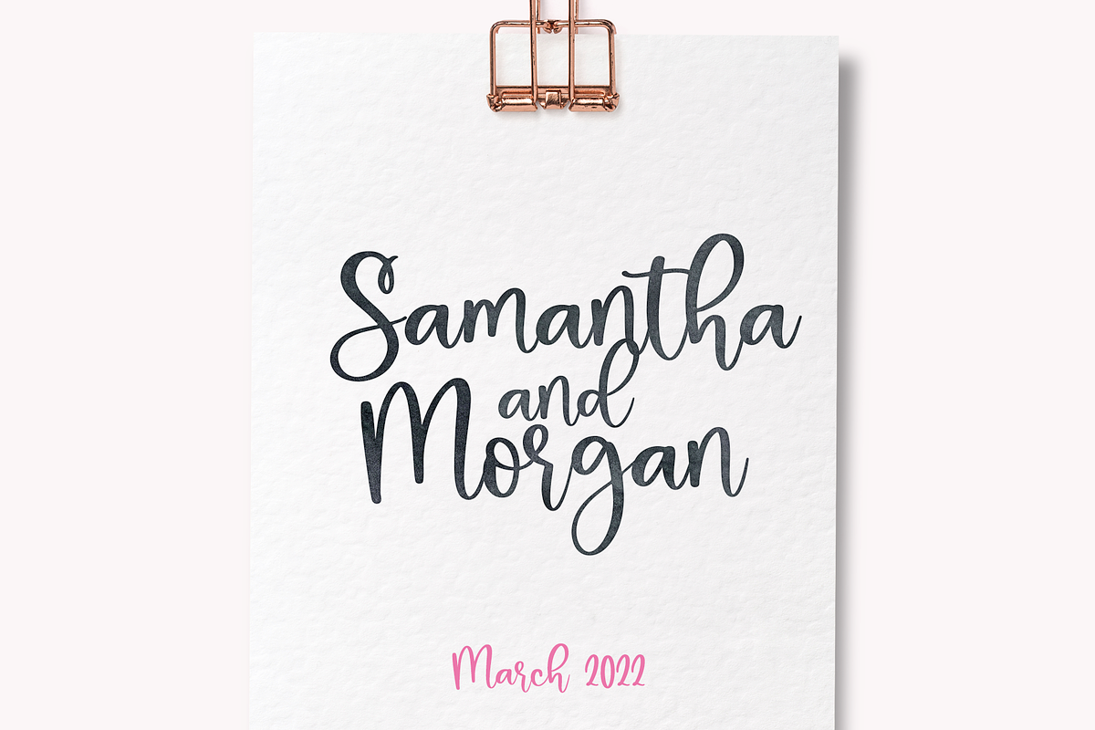 Kindness | Handwritten Script Font preview 4