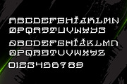 Herosin, a Font by Mister Chek (Thumbnail 2 of 4)