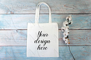 Tote bag Mockup Bundle with cotton., a Print Template by MockupMarket (Thumbnail 3 of 7)
