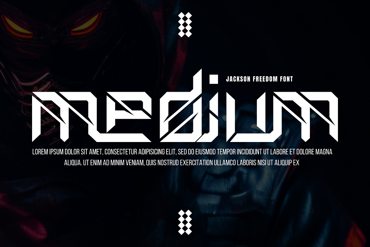 Jackson Freedom - Futuristic Font, a Sans Serif Font by 177Studio (Photo 6 of 8)
