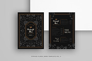 Vintage Floral Menu Vol.4, a Brochure Template by Bewalrus Studio (Thumbnail 5 of 5)