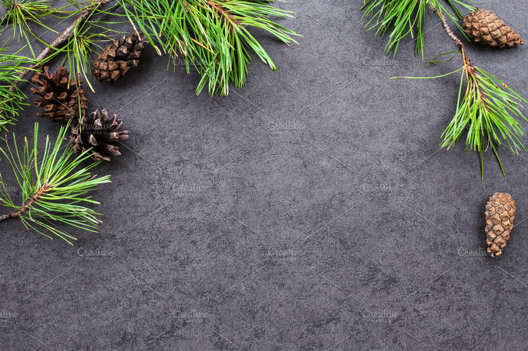 Background with Christmas decoration, a Holiday Photo by Olga_Z