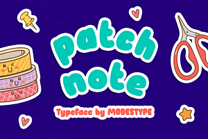 Patch Note - Chubby Kids Font