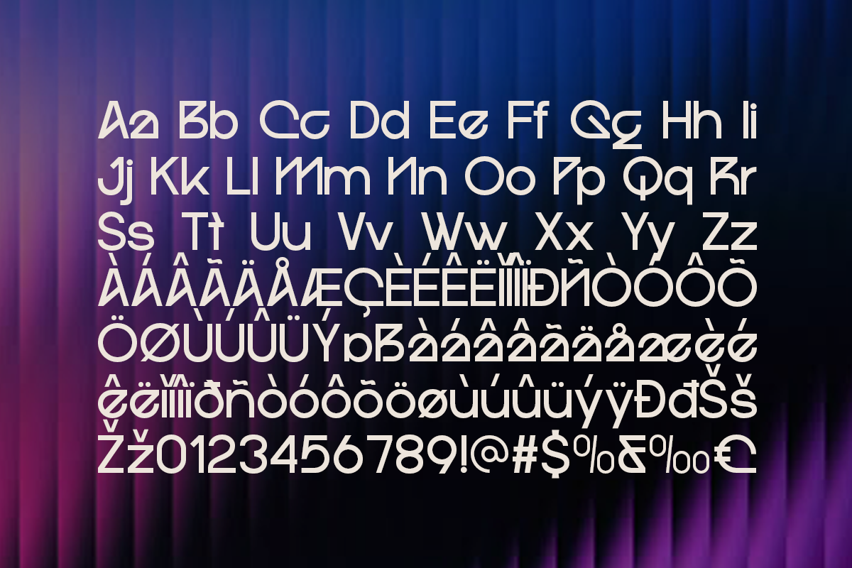 Gragien - Geometric Corporate Font, a Sans Serif Font by Pandeka Studio (Photo 9 of 9)