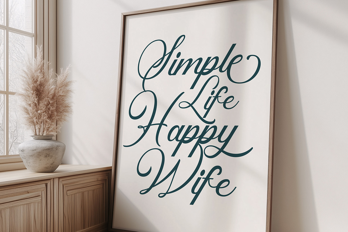 Cristalle - Script Font, a Script Font by Arendxstudio (Photo 5 of 12)