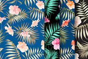 Collection of tropical patterns., a Pattern Graphic by Kotkoa (Thumbnail 2 of 3)
