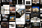 Luxury Real Estate templates, a Social Media Template by nwdigitalstore (Thumbnail 6 of 11)