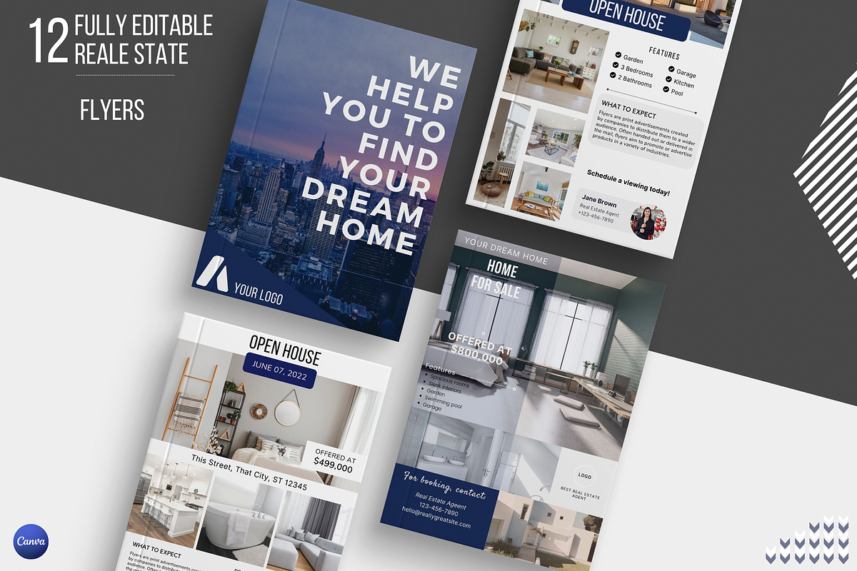 1000 Realtor Social Media Template, a Social Media Template by Kay Designs (Photo 7 of 15)