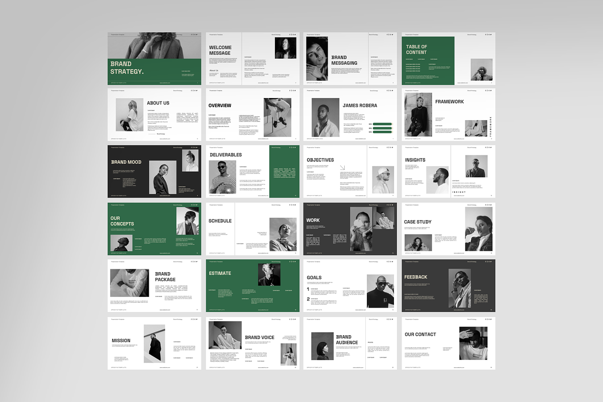 Brand Strategy Presentation Template, a Presentation Template by Spesifikstd (Photo 10 of 11)