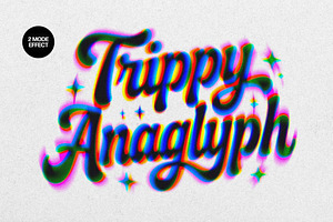 Trippy Anaglyph Effect, a Layer Style Add-On by Design Squad