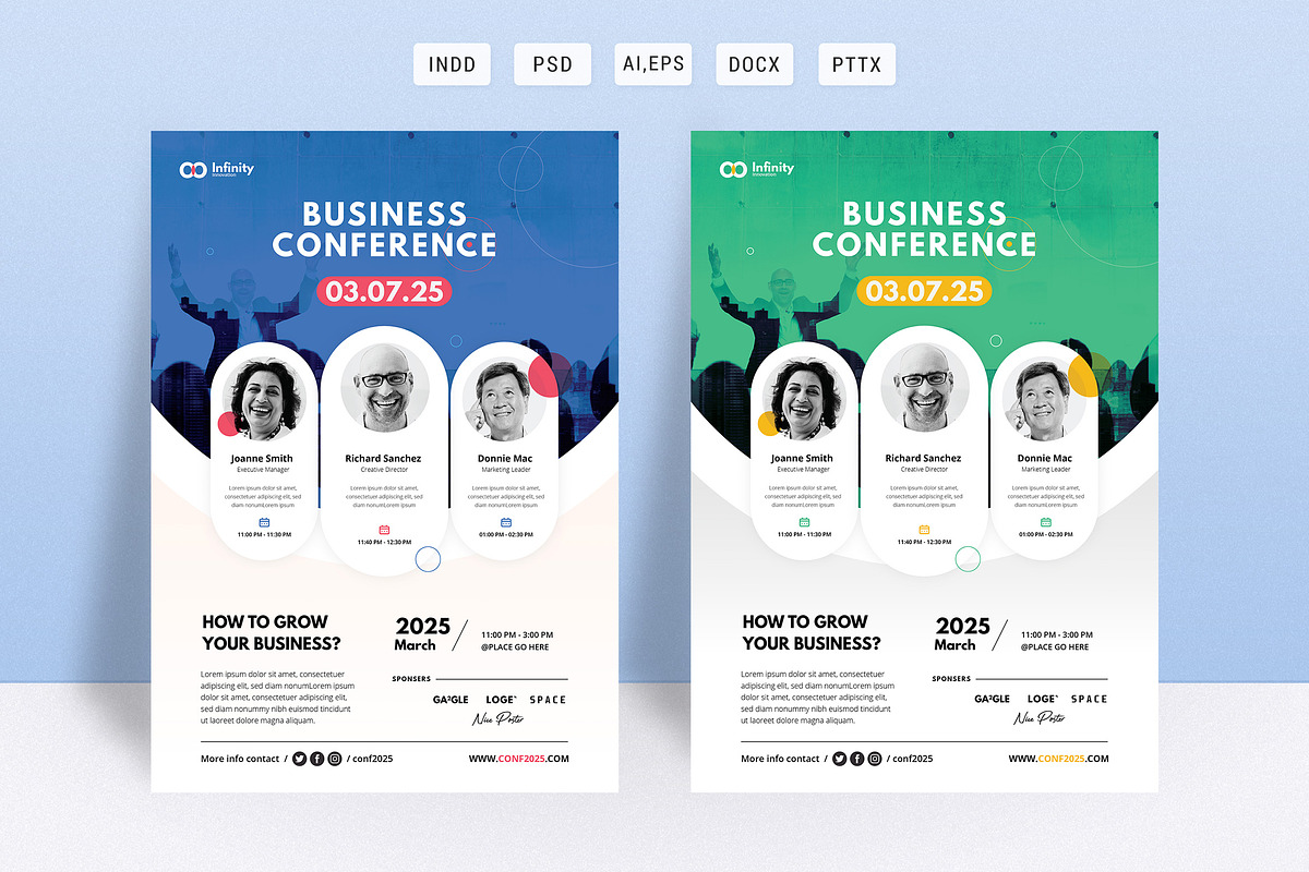 Event / Conference Flyer, a Flyer Template by Creativity-Design (Photo 1 of 4)