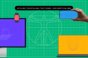 Tech Futuristic Textures, a Texture Graphic by barsrsind (Thumbnail 7 of 9)