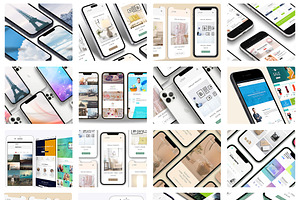 All iPhone Mockup Vol 1, an iPhone Mockup by Mock-up Store