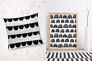 Black and white abstract patterns, a Pattern Graphic by pineart (Thumbnail 4 of 5)