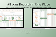Standard Biweekly Budget - Green, a Templates & Theme by The Creative Plans co (Thumbnail 8 of 10)