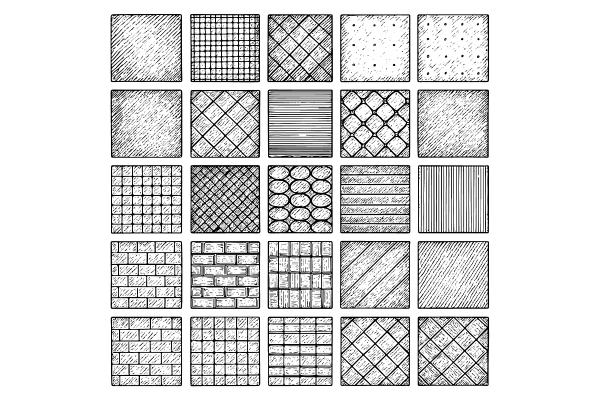 Architectural Artistic Texture Pack, an Object Graphic by RT Studio