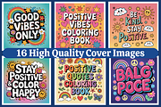 Positive Quotes Coloring Pages, a Decorative Illustration by Coco Bloom (Thumbnail 3 of 4)