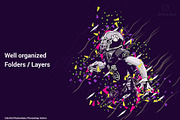 Illustrations Art Photoshop Action, an Action Add-On by SlideSalad (Thumbnail 6 of 25)