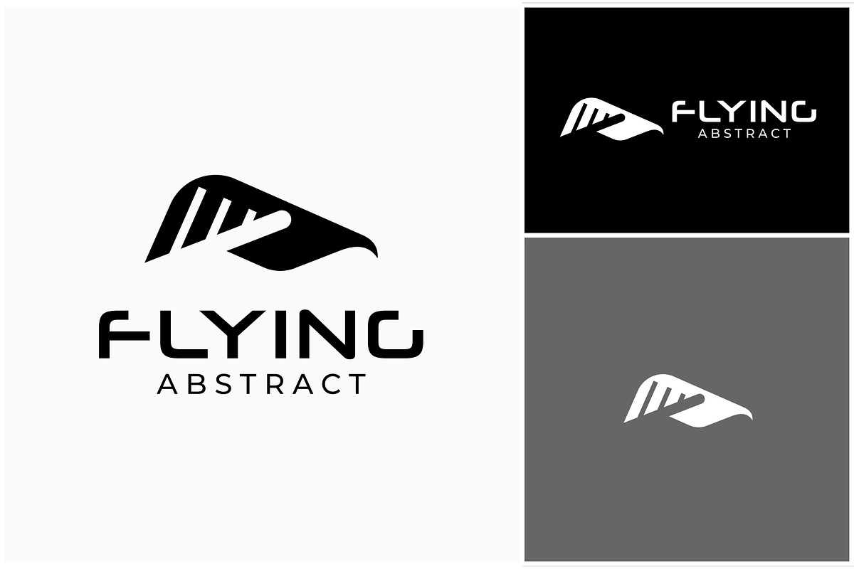 Abstract Flying Eagle Logo, a Branding & Logo Template by ika trisiana (Photo 2 of 2)
