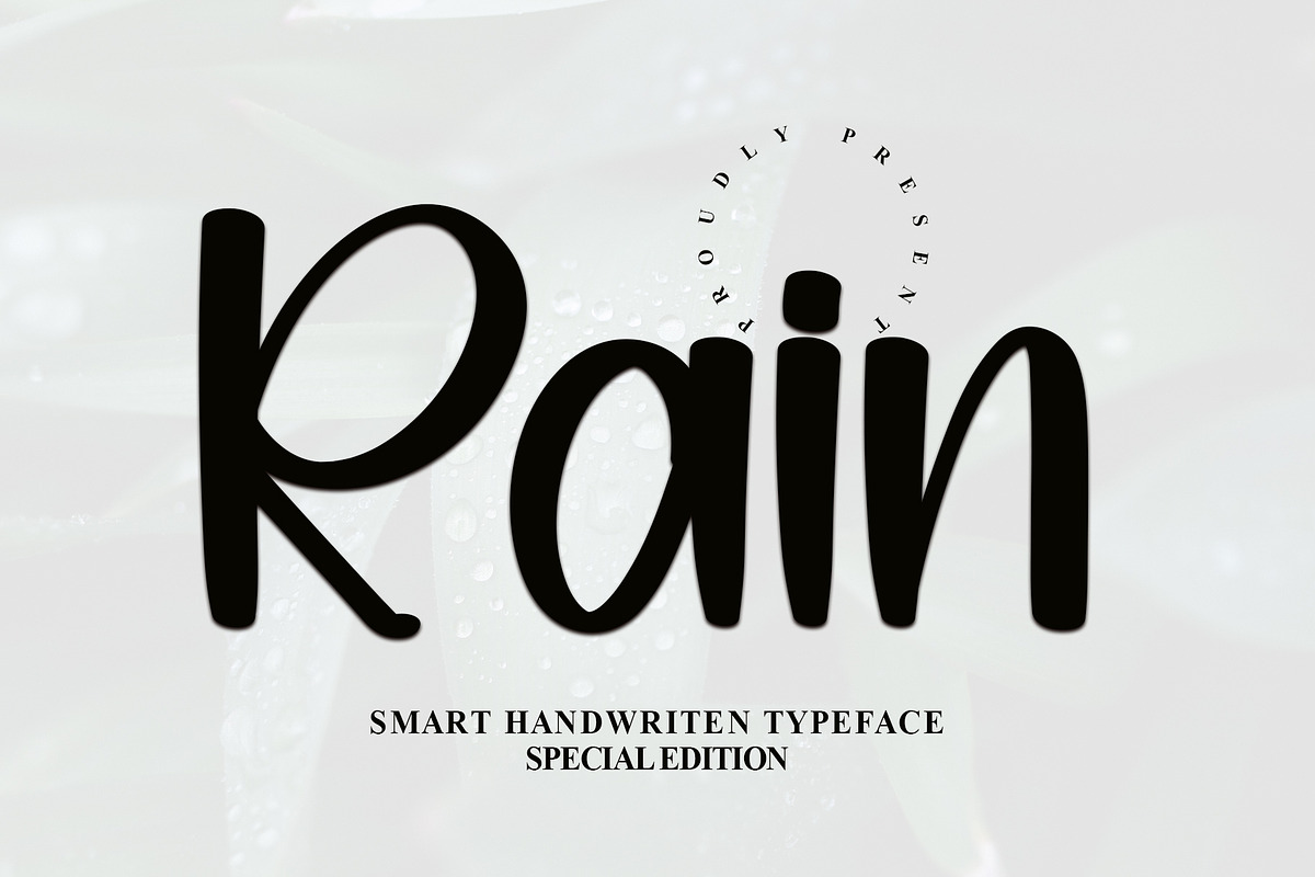 Rain, a Handwritten Font by FreshTypeINK (Photo 1 of 6)
