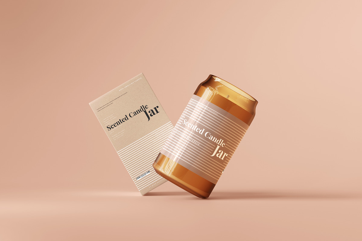 Amber Glass Candle Mockup Bundle, a Packaging Mockup by pmvch (Photo 117 of 135)