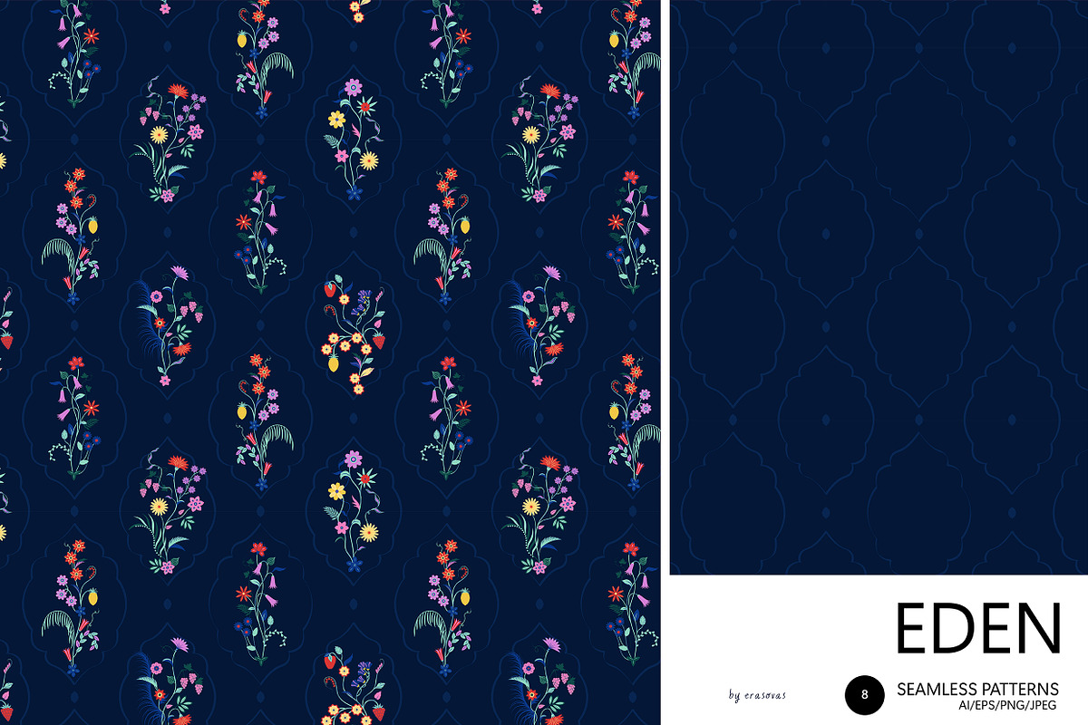 EDEN vector elements, an Object Illustration by erasovas (Photo 9 of 13)