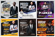 New-200 Church Flyers Bundle, a Flyer Template by AfzaalGraphics (Thumbnail 13 of 41)