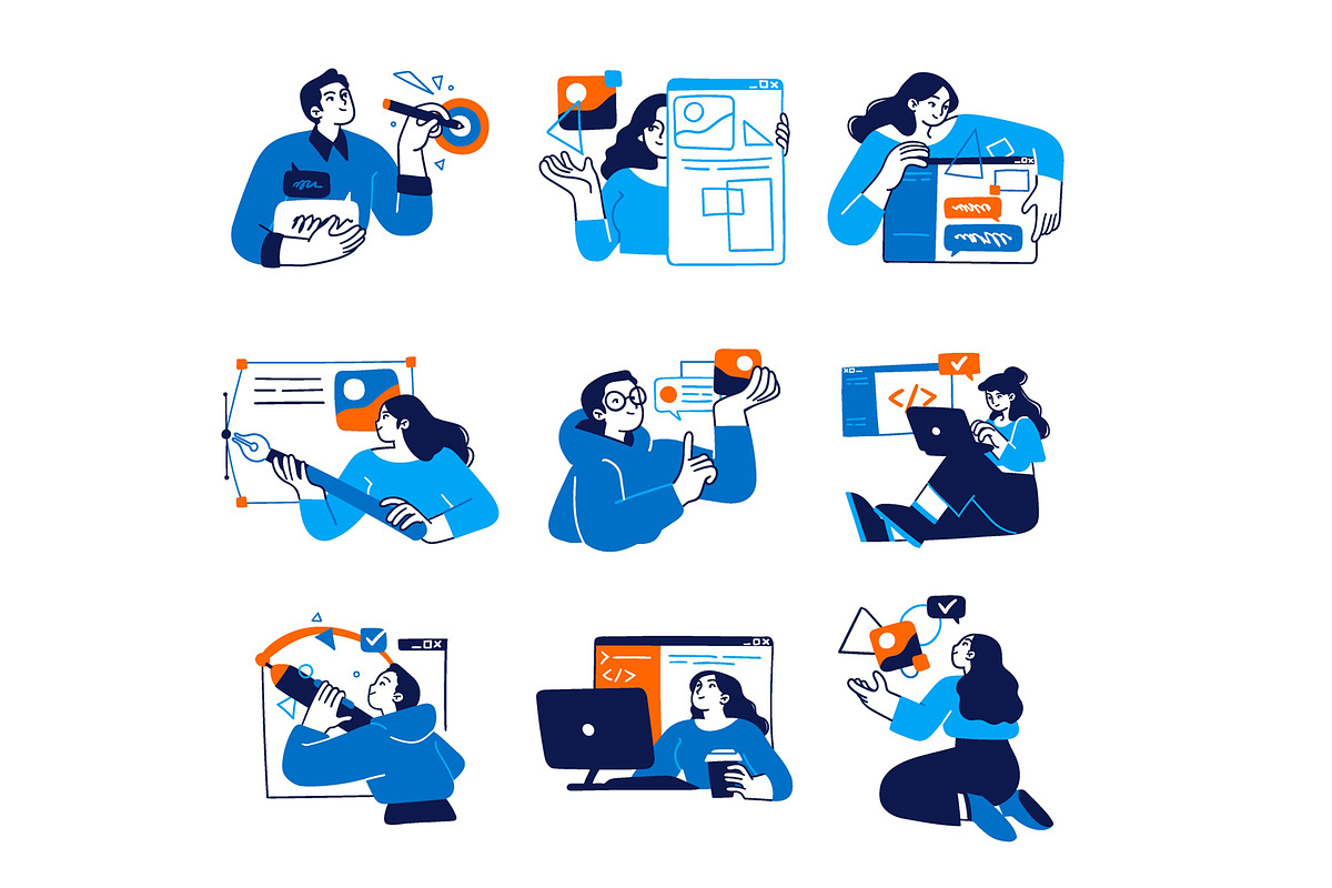 Software Development illustrations, a Work Illustration by StonePic (Photo 2 of 3)