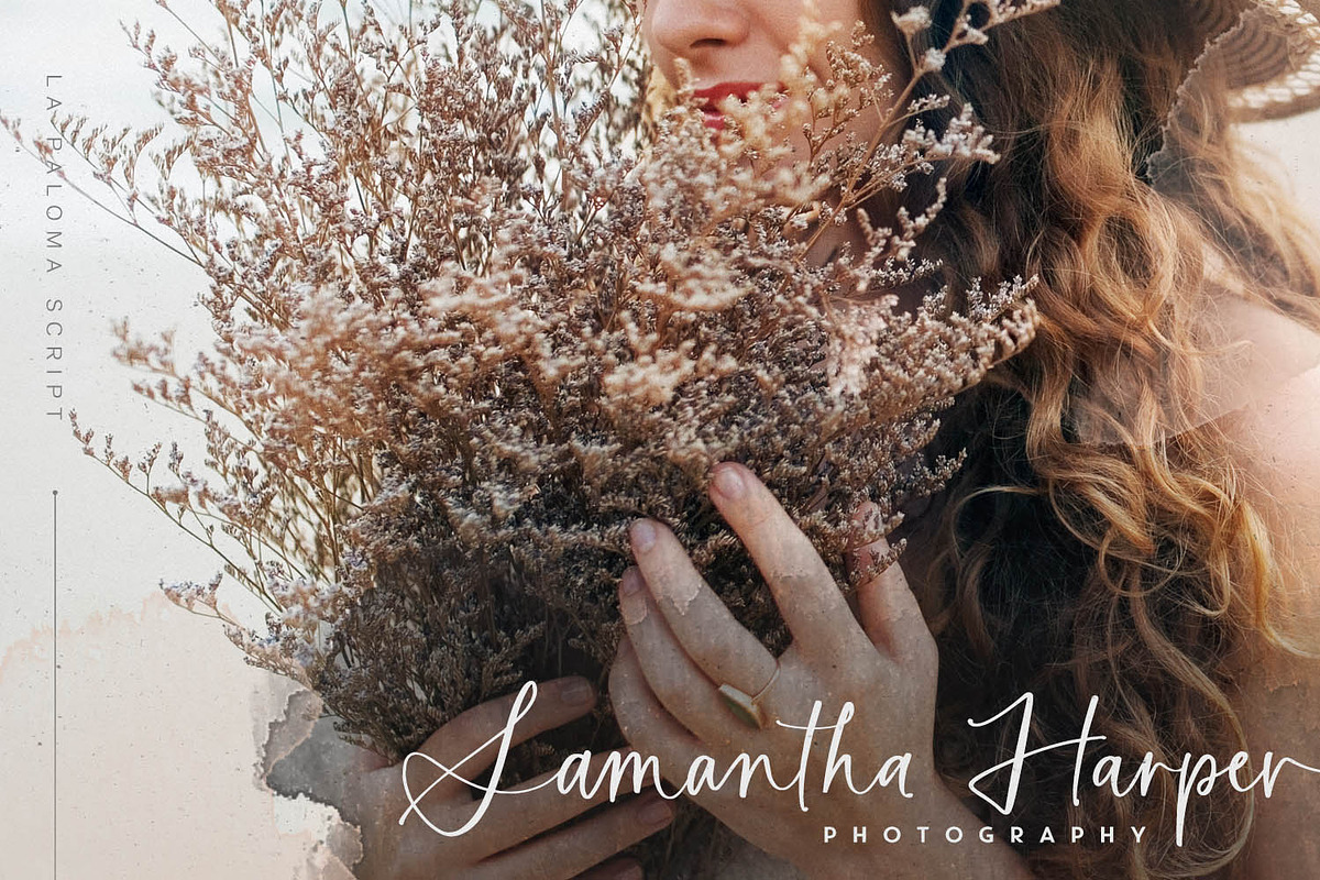 La Paloma Script + Catchwords, a Script Font by Callie Rian & Co. (Photo 4 of 21)